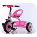 New Plastic and Steel Frame Baby Tricycle